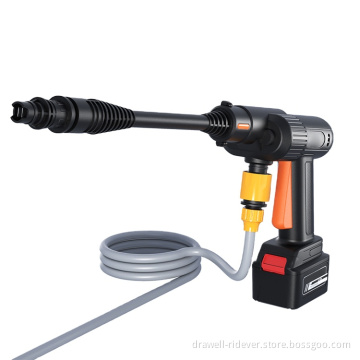 Ridever Pressure Washer Car Wash Alloy Plunger Pump 12V Wireless Higher Pressure Car Washer